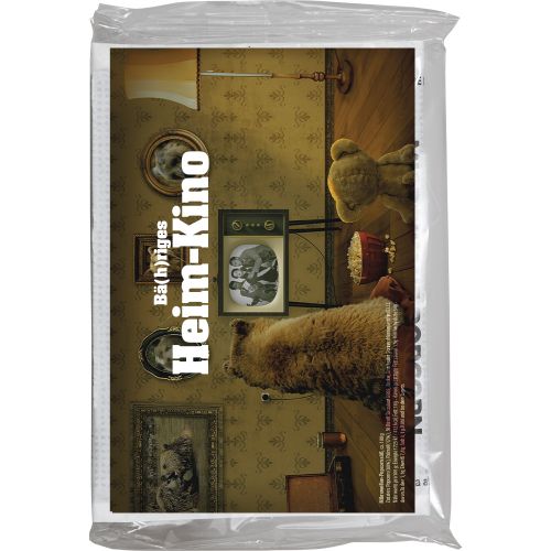 Mikrowellen Popcorn süss, ca. 100g, transparente Folie
