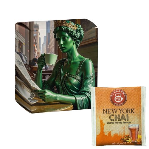 Beuteltee New York Chai, 10 Stück, 17,5g, Faltschachtel