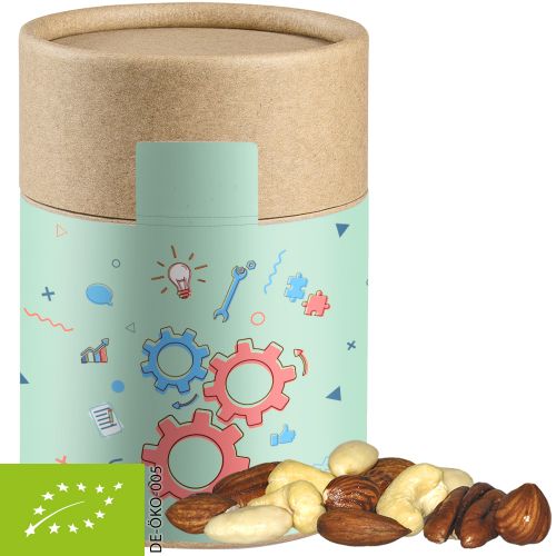 Bio NusskernMix, ca. 80g, Kraftpapierdose Midi