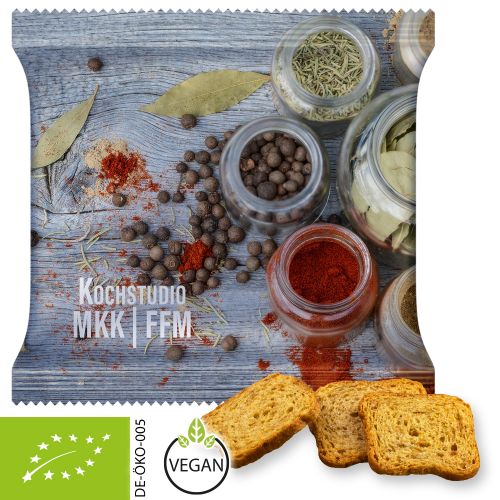Bio Brot Chips Paprika und Chili, ca. 20g, Maxi-XL-Tüte