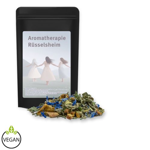 Kräutertee Harmonie, ca. 15g, Standbeutel Mini schwarz