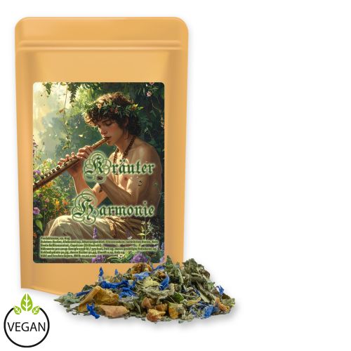Kräutertee Harmonie, ca. 35g, Standbeutel Midi
