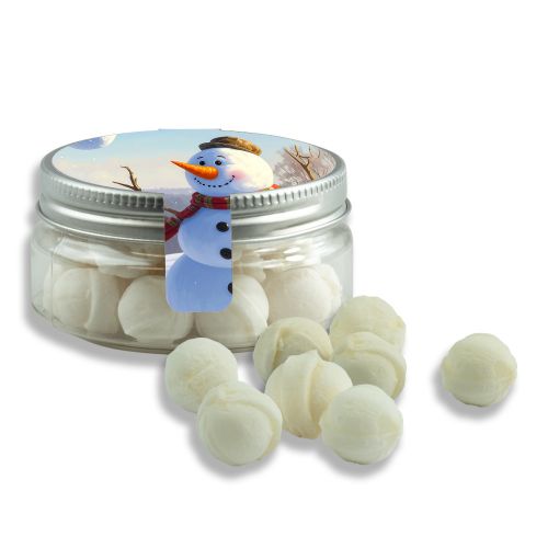Süsse Schneebälle Bonbons (vegan), ca. 60g, Sweet Dose Mini